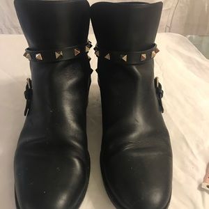 Valentino black boots 40